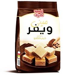 نادری مینی ویفر کاکائویی پاکتی 90گرم